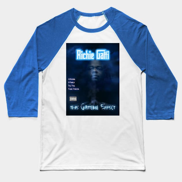 The Gatti Boi Effect Richie Gatti tee Baseball T-Shirt by Art Of Lunatik